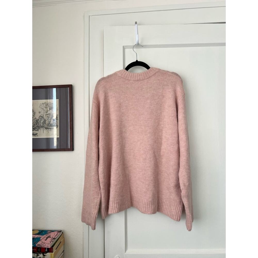 AYR The Kickback Blush Pink Crew Sweater - Picture 9 of 9